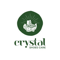CRYSTAL Shoes Care Logo